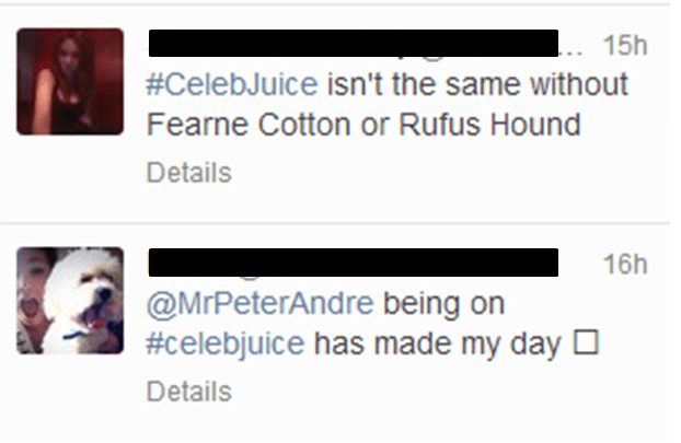 celebrity juice and chatty man hash tags celebrity juice and chatty man hash tags